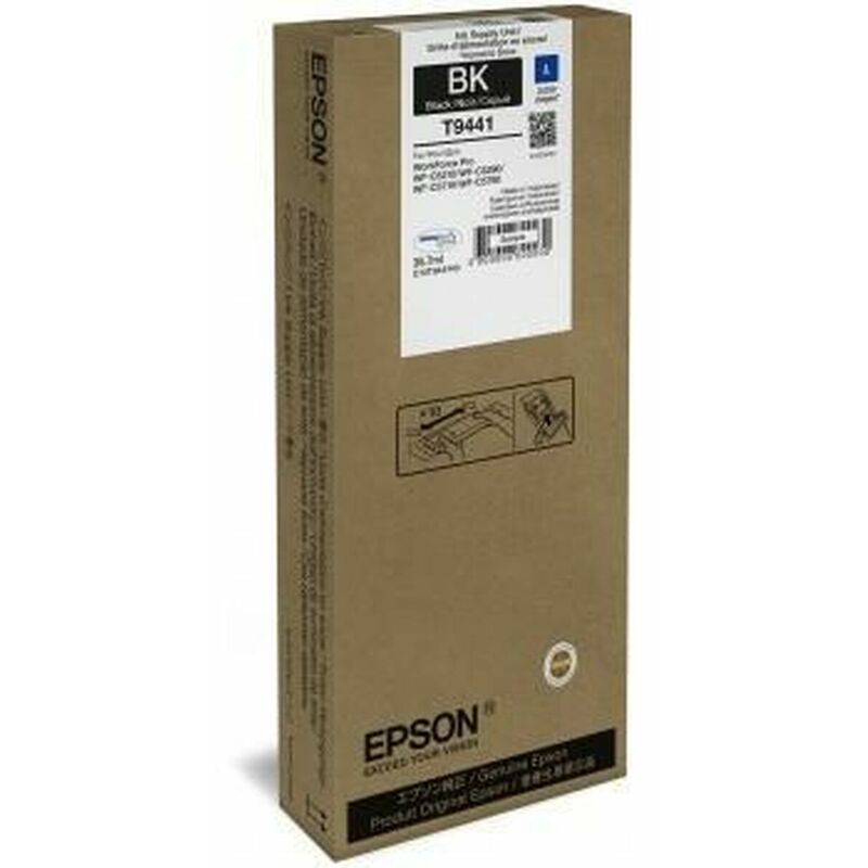 

Cartucho de Tinta Compatible T9441 35,7 ml 3000 pp. Negro - Epson