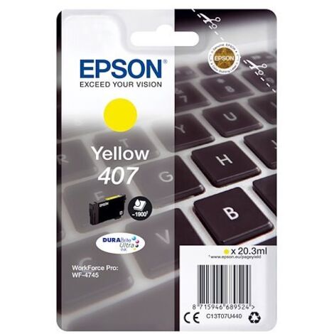 Epson WF-4745 cartouche d'encre 1 pièce(s) Original Rendement élevé (XL) Jaune