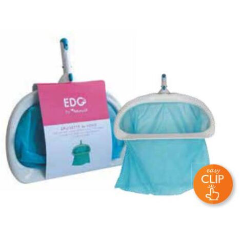 Epuisette De Fond Piscine - Easy Clip - Forme Raclette - Haute Rigidité - Gamme Edg Premium