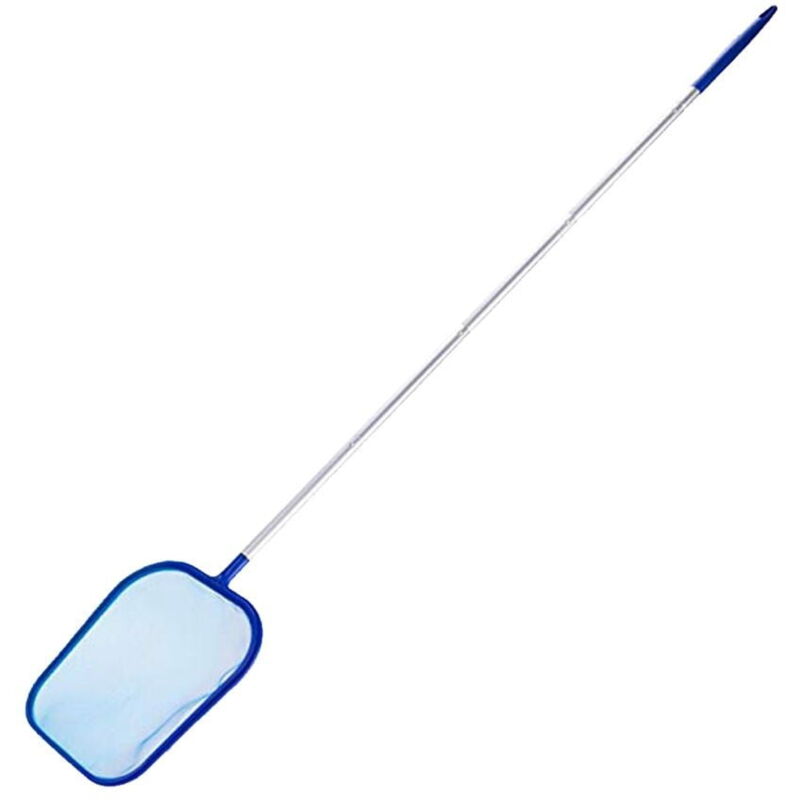 Feiyue - puisette de piscine Nettoyage de piscine avec manche télescopique en aluminium Épuisette écumoire à feuilles Épuisette à feuilles cadeaux de