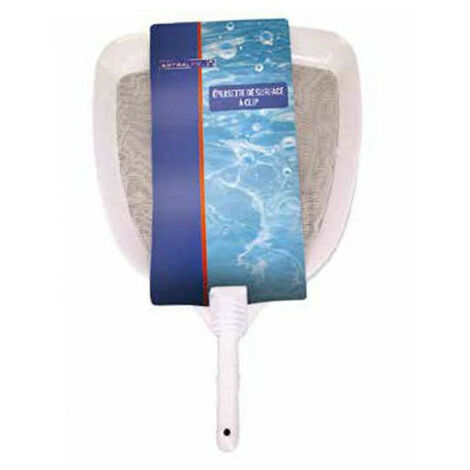 Épuisette de surface piscine, cadre blanc en PVC, Artral - Astralpool