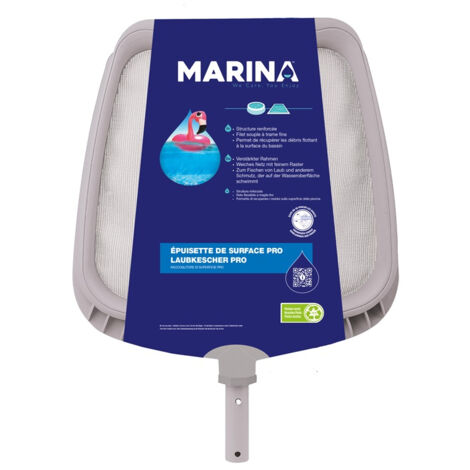 Epuisette de surface PRO Marina pour piscine