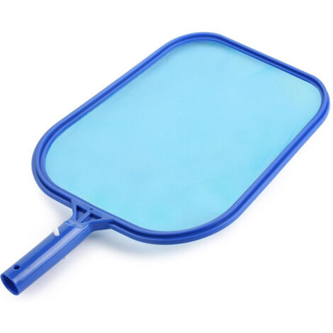 Épuisette Professionnelle pour Piscine – Filet Fin à Long Manche pour Feuilles et Débris – Bleue