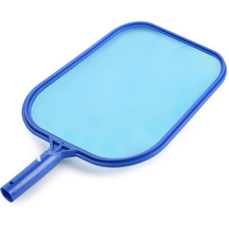 Épuisette Professionnelle pour Piscine – Filet Fin à Long Manche pour Feuilles et Débris – Bleue