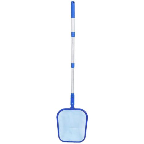Épuisette télescopique pour piscine 2024 - Râteau à feuilles - Accessoires de nettoyage de piscine