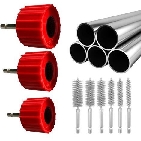 Épurateur de Tubes en Cuivre Métallique - Brosse Industrielle Pour Tubes  Nettoyeur Professionnel Tuyauterie Pour Plomberie Soudure Électricité  Atelier Garage Ménage Débavurage