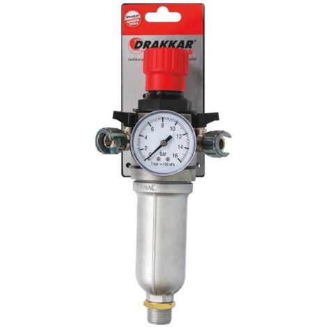 Epurateur détendeur 1/2" robinets 1/4 de tour avec raccord baïonette