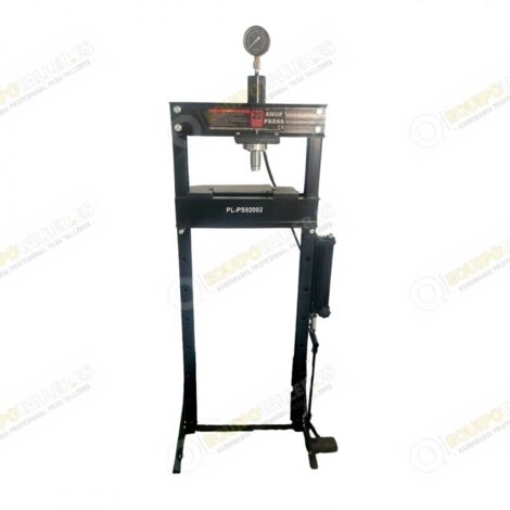 EQT – Presse hydraulique 20 tonnes – Force de pression 20T – Piston mobile pour ateliers – Dimensions 155 x 18,5 x 15cm