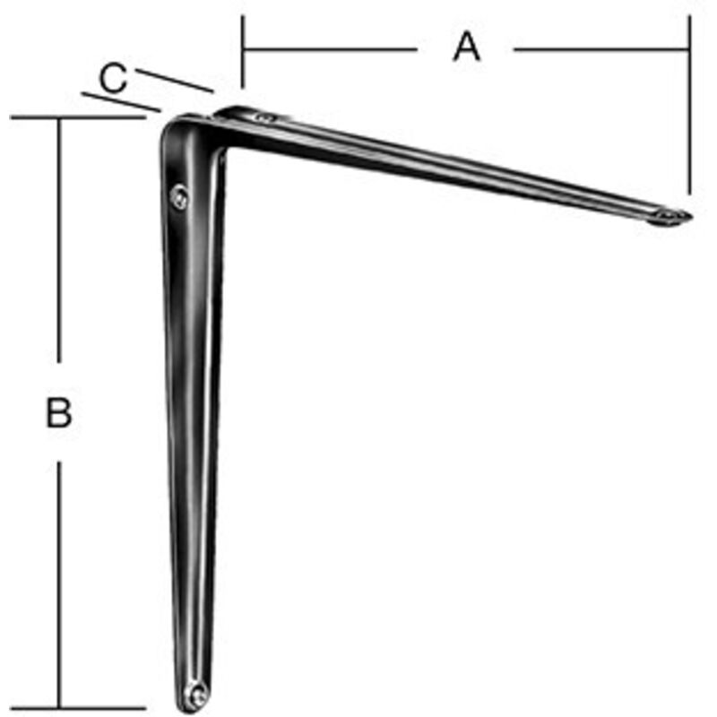 Equerre 200X250mm Nr. 150200LB (Par 20)