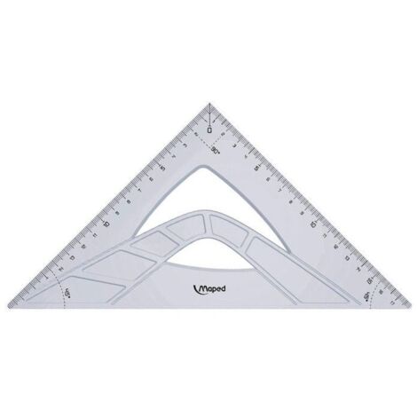 Équerre 45° - MAPED - Hypoténuse 26 cm