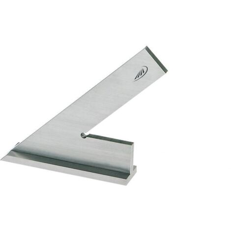 Équerre à angle aigu 395107 150 x 100 mm – Acier spécial – Angle max 45° – Pour constructions métalliques – Helios Preisser - AIGU 150 X