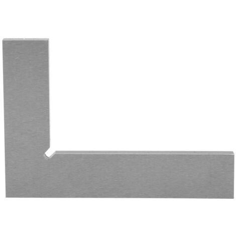 Équerre à angle droit 2 niveaux de précision 90°, outil de mesure carré à bord plat (100 x 70mm)
