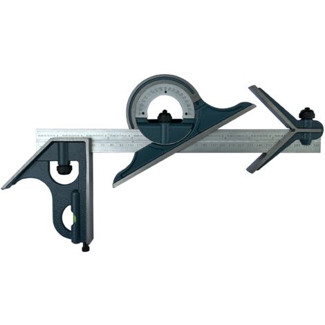 Équerre à combinaison RS PRO Longueur 300mm, Acier ( Prix pour 1 )