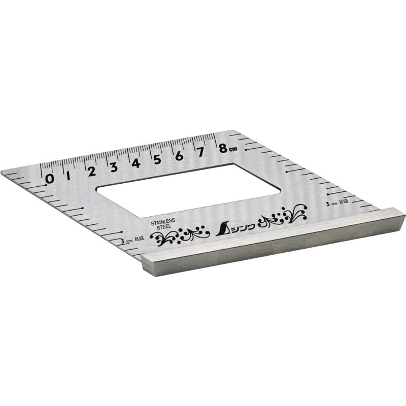 Famex - querre à onglet avec butée 45° Shinwa 62060