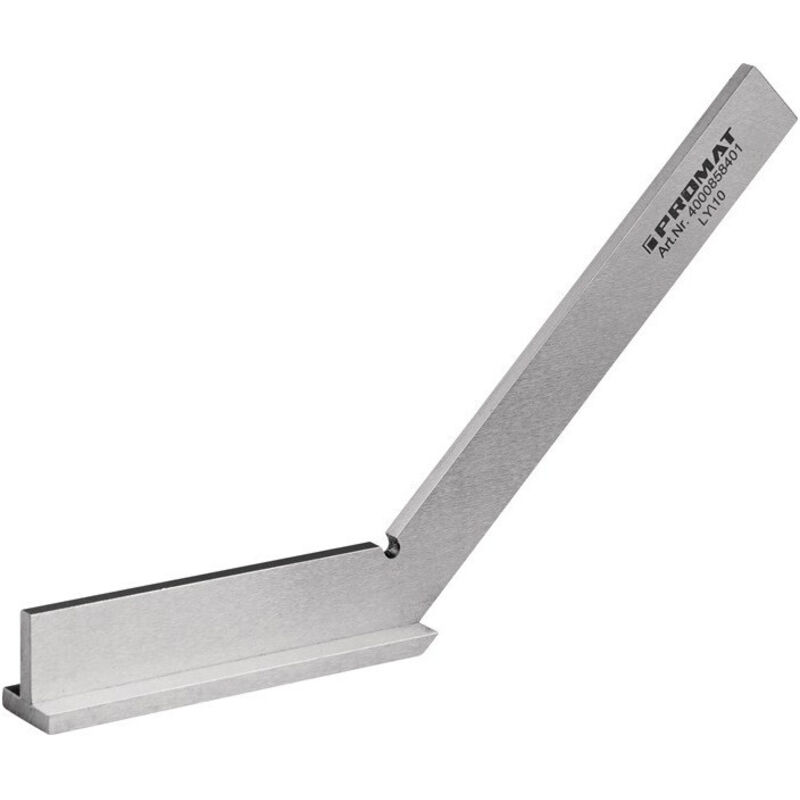 Promat - querre à onglet din 875/II longueur du poteau 120 x 80 mm 135 degr. avec butée