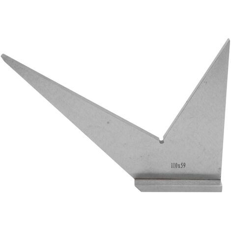 Équerre à Onglet Multi-angles 30 45 90 120 Degrés Équerre D'ingénieur Équerre à Onglet D'angle en Acier au Carbone avec Base Normes Industrielles Construction Haut de Gamme
