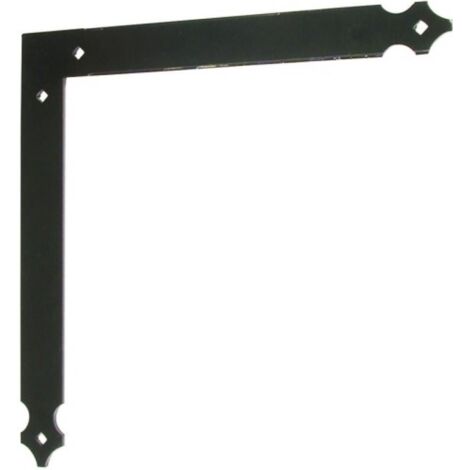 Équerre aluminium pour croisillon finition noir 9005 - TORBEL