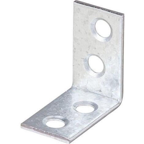 Equerre chaise, 25x25x14mm zingué galvanisé