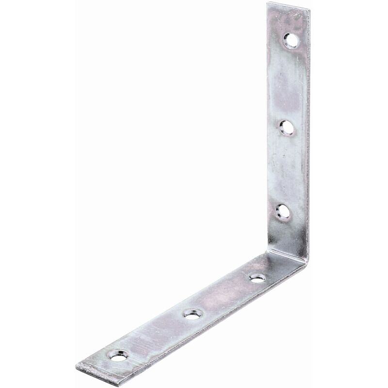 847449 Équerre de chaise, galvanisée Sendzimir, 125 x 125 x 22 mm, Set de 40 pièces - Alberts
