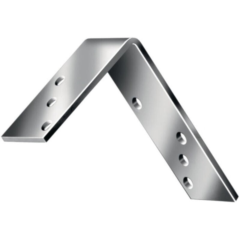 Equerres L240x160 mmmm B.50mm acier galva bleu zingué S.5mm (Par 10)