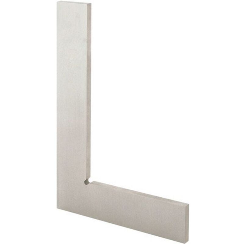 Forum - querre d'atelier sans butée, din 875/I, en acier inoxydable, forme a, Long. des branches : 75 x 50 mm, Coupe transversale 15 x 5 mm