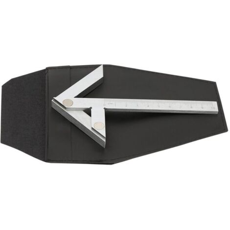 Équerre de centrage 10070 mm, calibre de centrage, repère de centre pour barres rondes