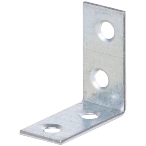 Équerre de chaise – galvanisée Sendzimir – 30 x 30 x 14 mm – Set de 12 pièces – Marque Alberts