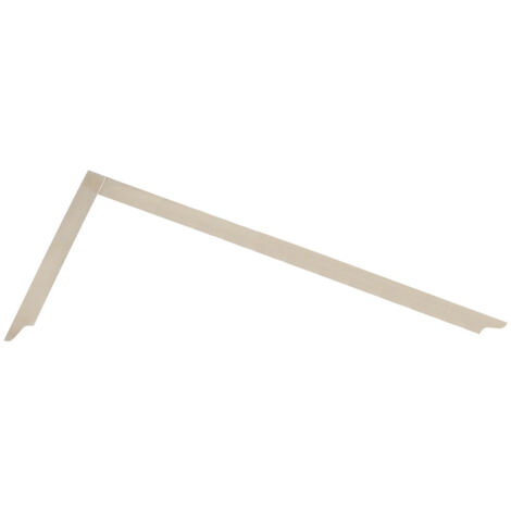 Equerre de charpentier 1000 x 380 mm sans trous de marquage