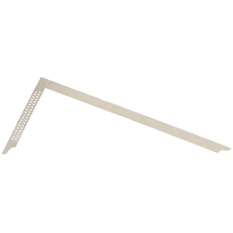Equerre de charpentier 800 x 320 mm avec trous de marquage