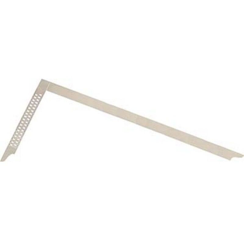 Querre de charpentier avec trous de traçage et graduation en cm, Dimensions : 600 x 280 mm