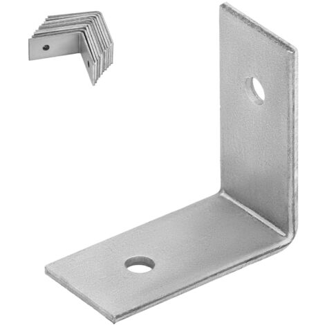 Équerre de charpentier KOTARBAU® - Connecteur de construction en acier inoxydable galvanisé 30 x 30 x 15 mm - Lot de 12 pièces