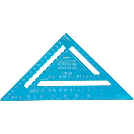 EQUERRE DE CHARPENTIER METRIQUE EN ALUMINIUM 180 MM OX PRO P506518