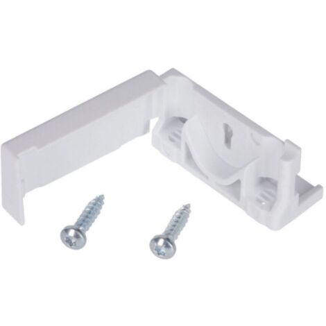 Équerre de fixation de porte pour réfrigérateur et congélateur – Maintien solide – Compatible Liebherr – Couleur blanche - 909691400