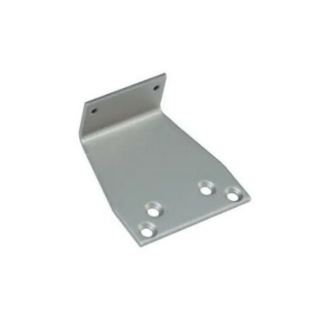 Equerre de fixation pour bras parallèle de ferme-porte TS71 - DORMAKABA Argent