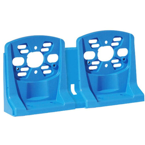 Equerre de fixation pour porte filtre à eau duplex