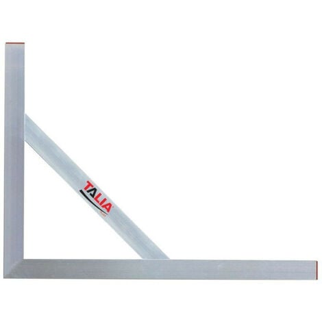 Equerre de maçon en aluminium 100x60cm - TALIAPLAST 460905