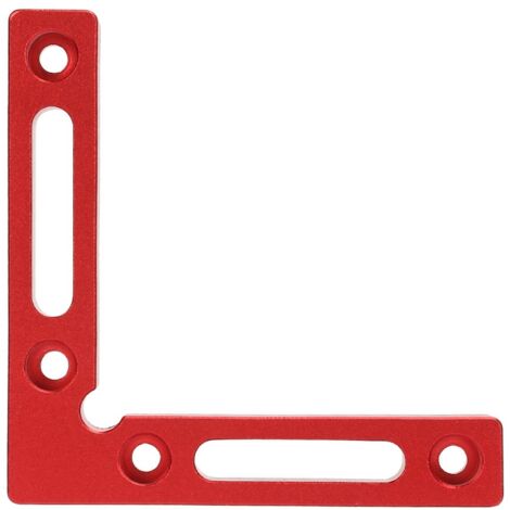 Équerre de menuiserie à angle droit en alliage d'aluminium avec serre-joint de positionnement à 90 degrés