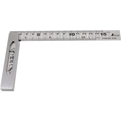 Equerre de menuisier 90o. , 15 cm Shinwa 62009