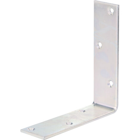 Équerre de poutre en acier passivé 150 x 150 x 40 mm – modèle large – pour assemblage bois – Marque Alberts