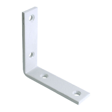 Equerre De Renfort Blanc 50mm 1 Pce - VYNEX