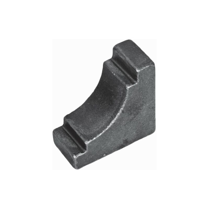 Equerre d'angle de renfort pour tube 40mm - Hauteur 65mm Largeur 65mm - à souder Deco Fer Forge