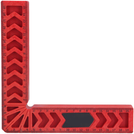 Équerre de serrage à 90° en plastique pour menuiserie, guide de positionnement d'angle droit