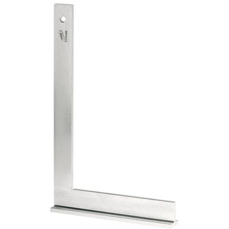 Equerre de serrurier avec butée 200x130mm Galva HP