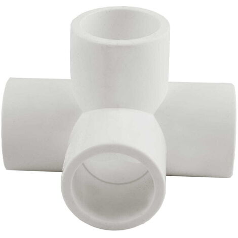 Équerre en PVC IDMAR 1/2" (DN15), système collé - eau froide