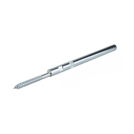 Équerre étagère invisible 16 cm galvanisée avec filetage - Par