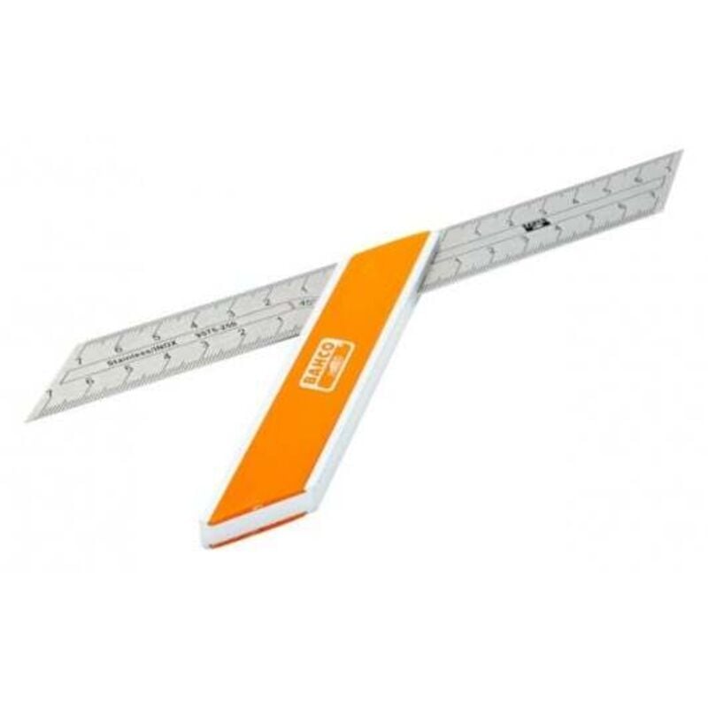 Bahco - Fausse équerre avec lame en acier inoxydable, 250 mm