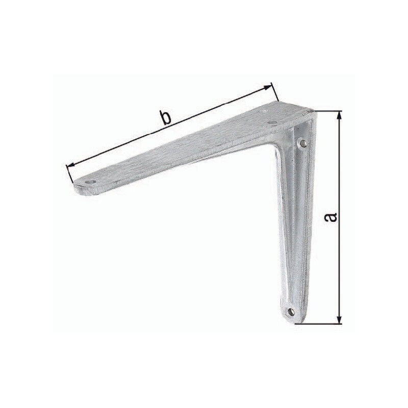 Equerre L.175mm H.150mm Alu Capacité 70kg GAH (Par 10)