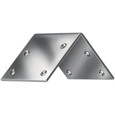 Equerre large 60mm -L.60mm galva bleu (Par 20)