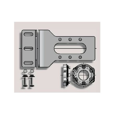 Equerre LT50/60 fixation mur ou plafond SOMFY