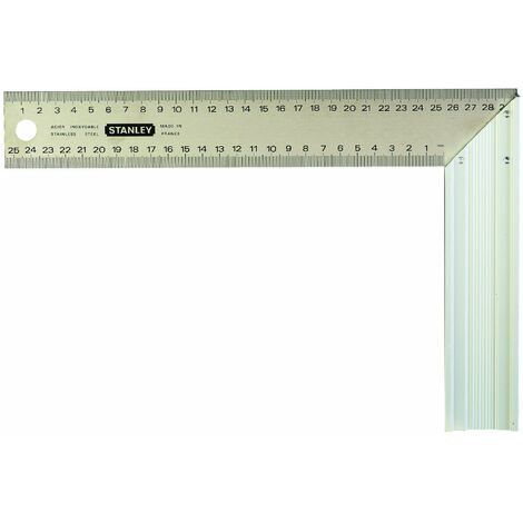 Équerre de charpentier DeWalt DWHT46031-0 7 (177mm), Niveau et outils de  mesure